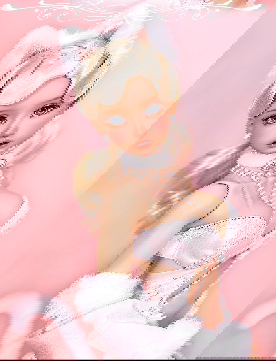 1/3 bjd doll 57cm, Nata, full set - cutebjddolls