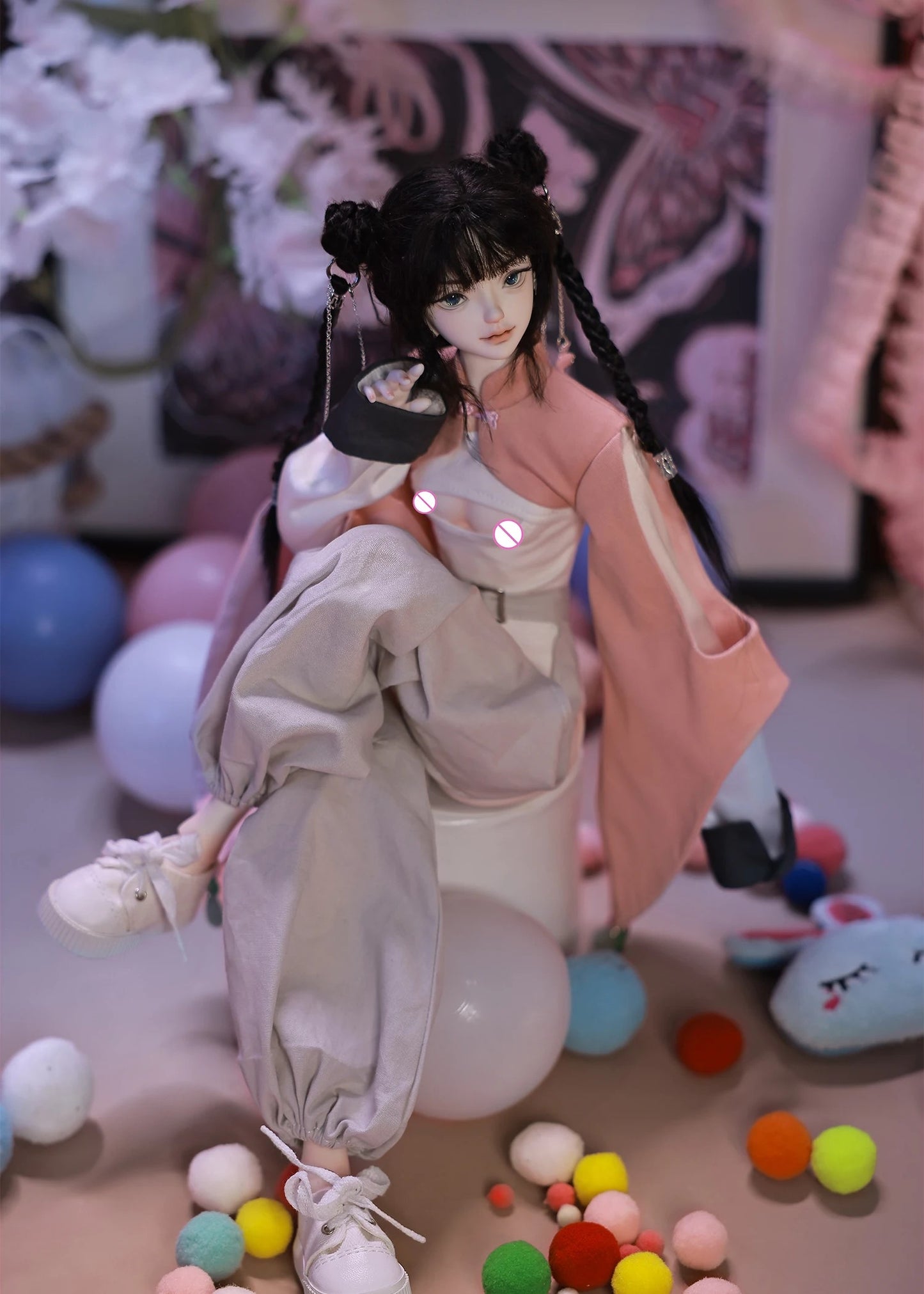 1/4 bjd doll 45cm, Bast, full set - cutebjddolls