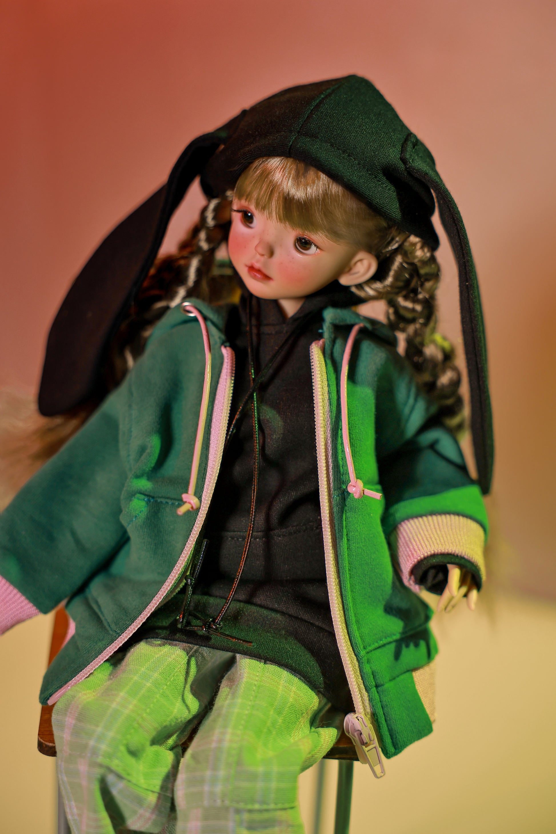 1/6 bjd doll 34cm, Caspian, full set - cutebjddolls