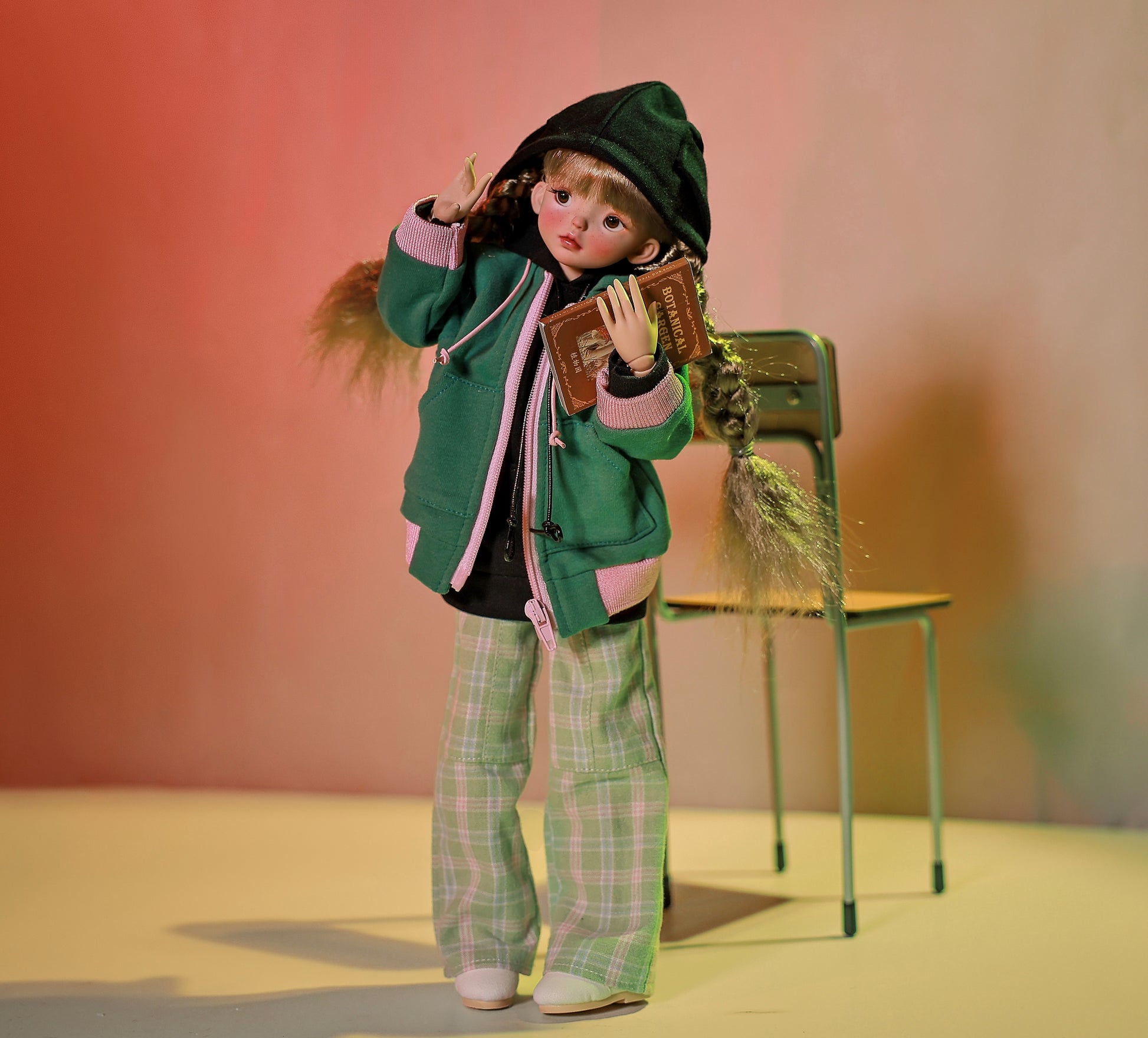 1/6 bjd doll 34cm, Caspian, full set - cutebjddolls