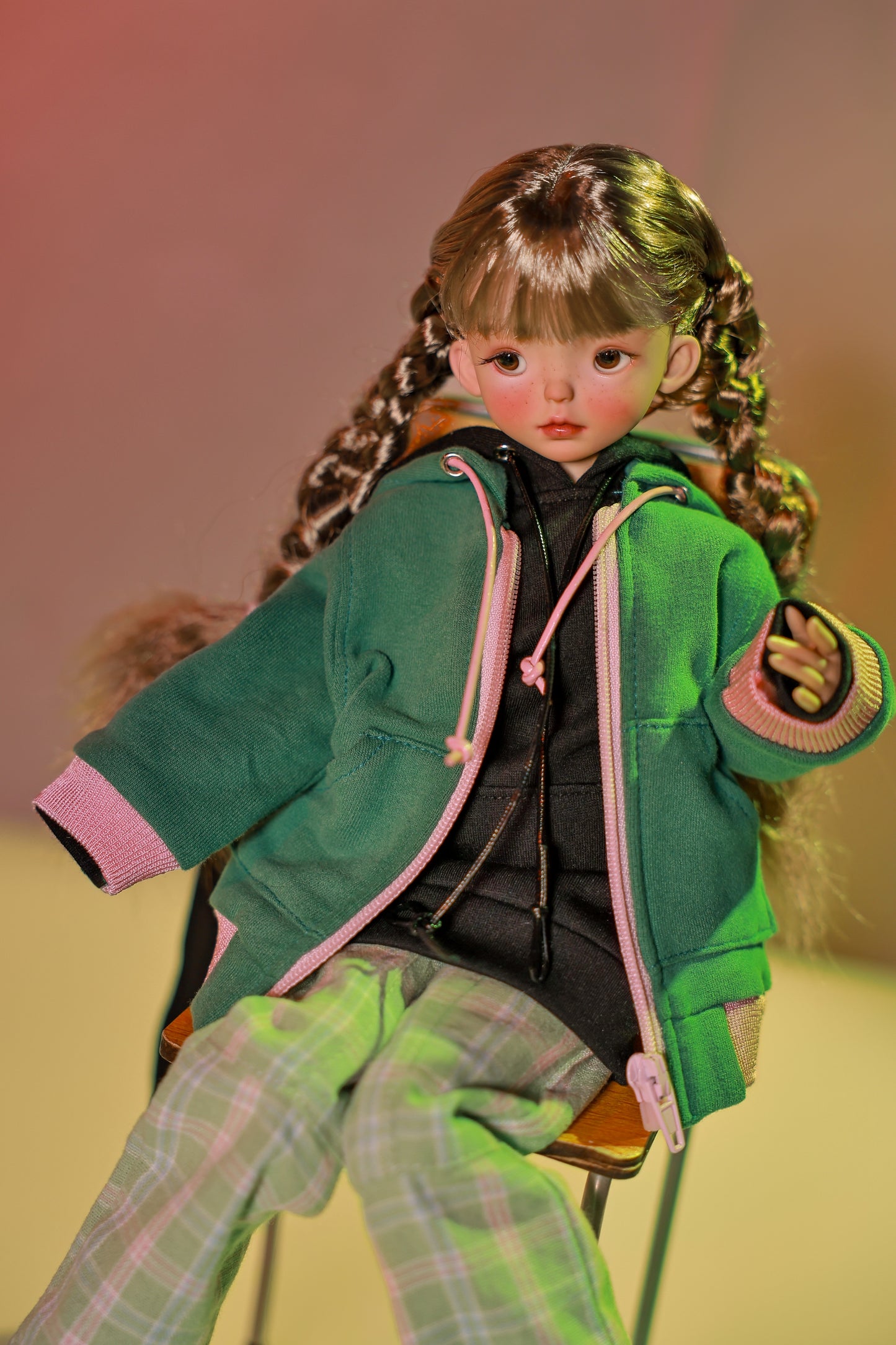1/6 bjd doll 34cm, Caspian, full set - cutebjddolls