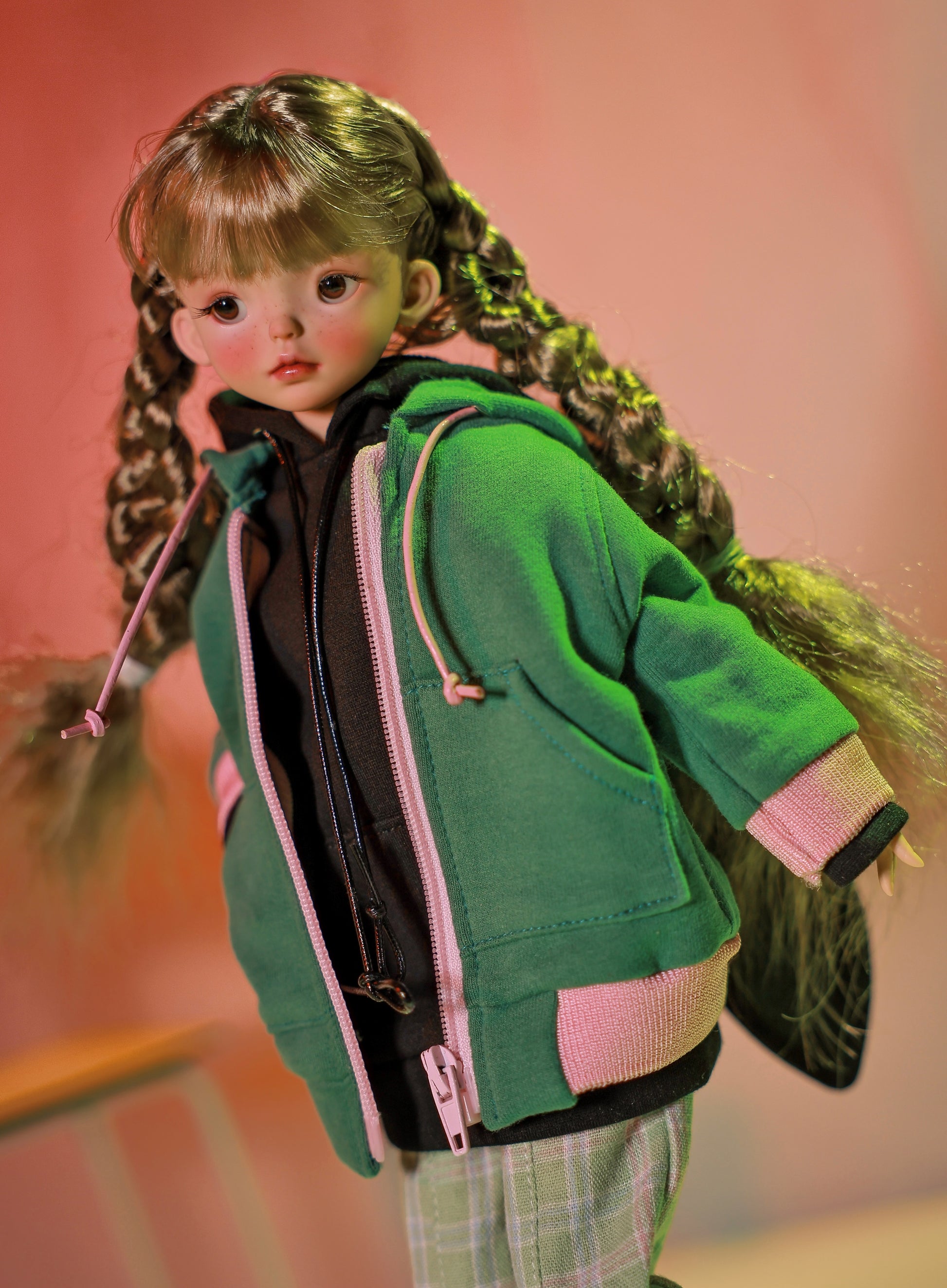 1/6 bjd doll 34cm, Caspian, full set - cutebjddolls