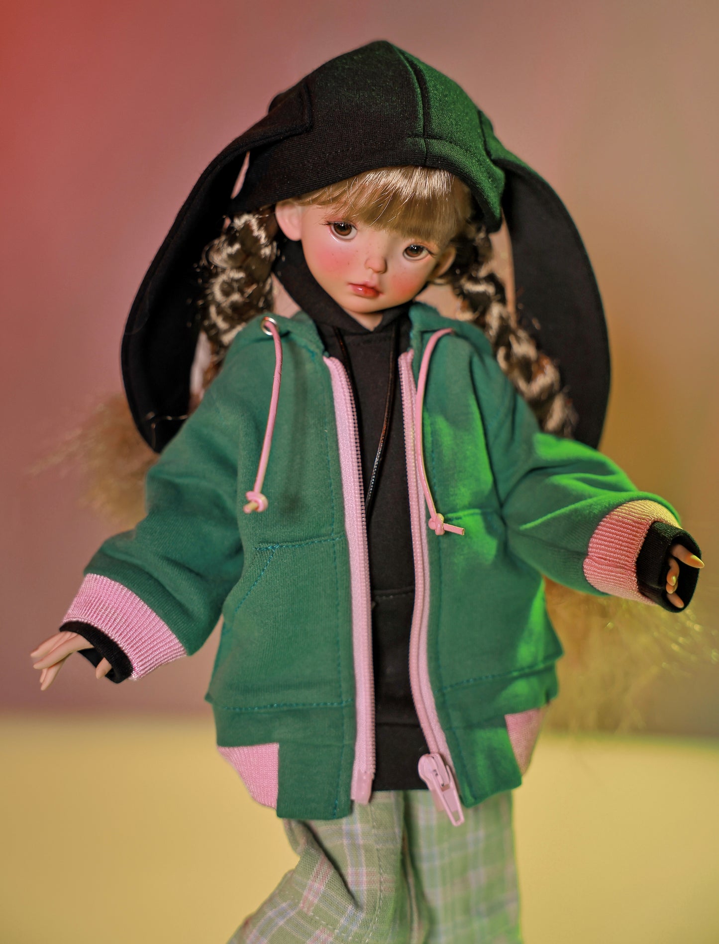 1/6 bjd doll 34cm, Caspian, full set - cutebjddolls