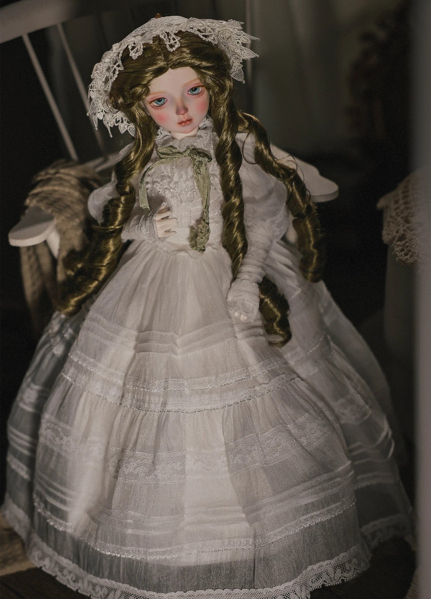 1/4 bjd doll 40cm, Bluesno, full set - cutebjddolls