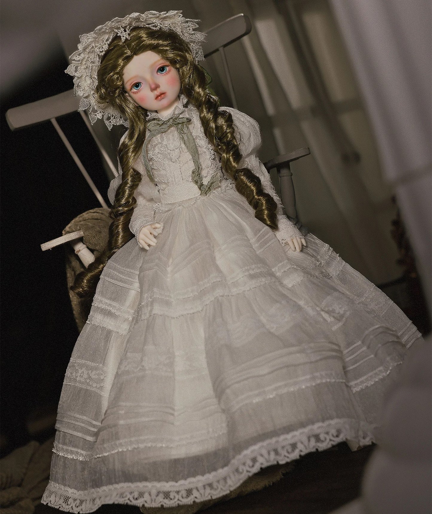 1/4 bjd doll 40cm, Bluesno, full set - cutebjddolls