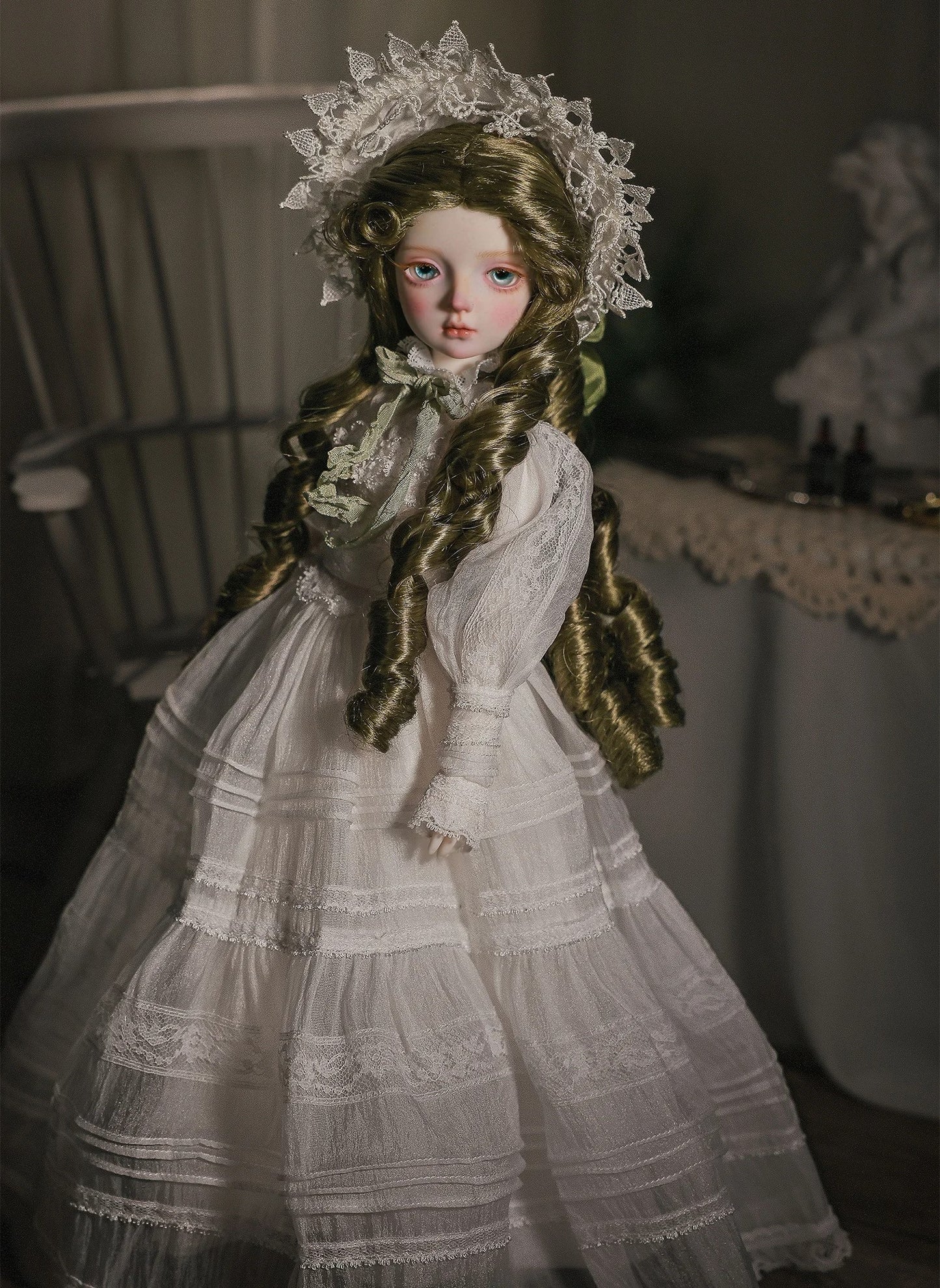 1/4 bjd doll 40cm, Bluesno, full set - cutebjddolls