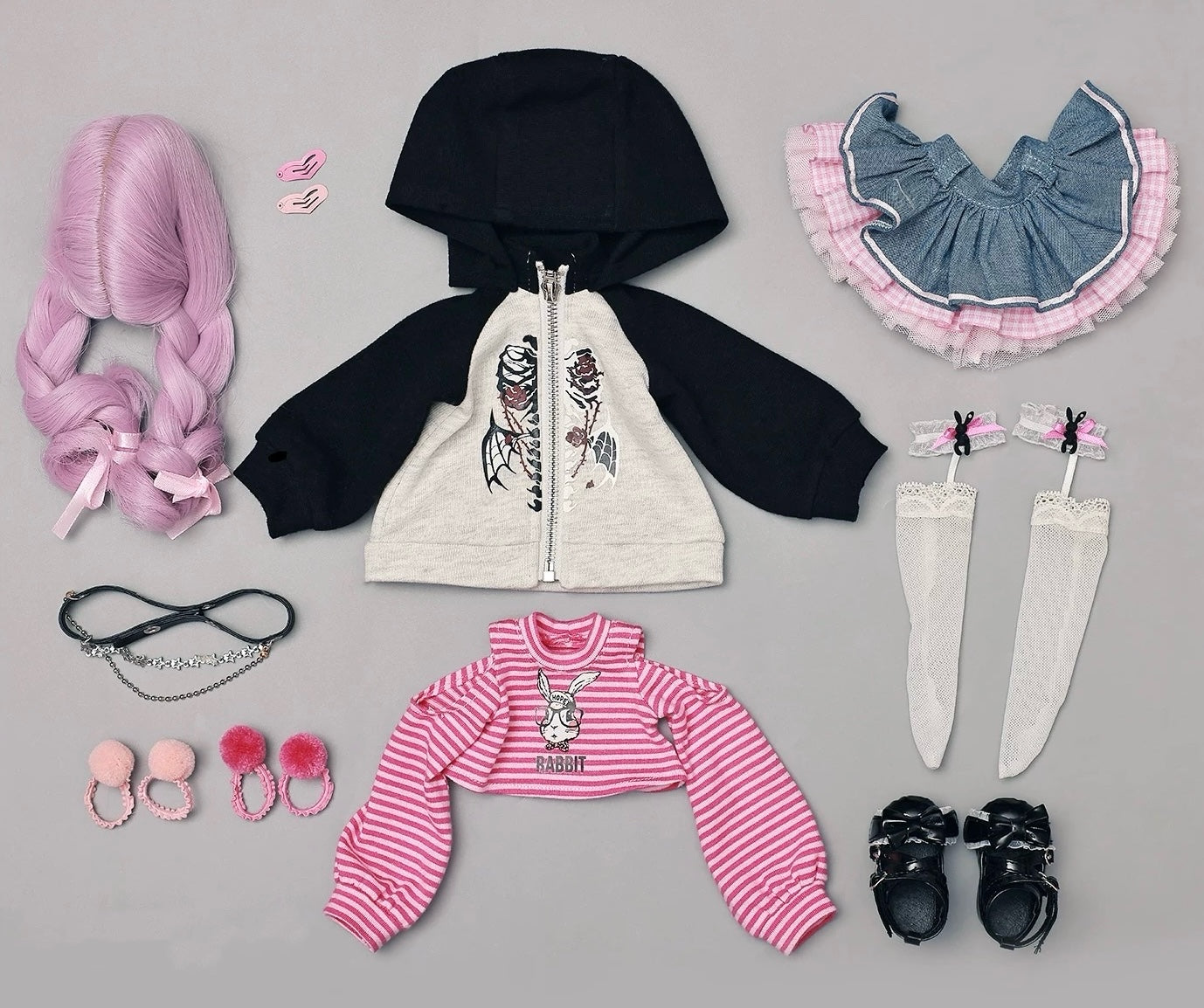 1/4 bjd doll 40cm, Ikumi, full set - cutebjddolls