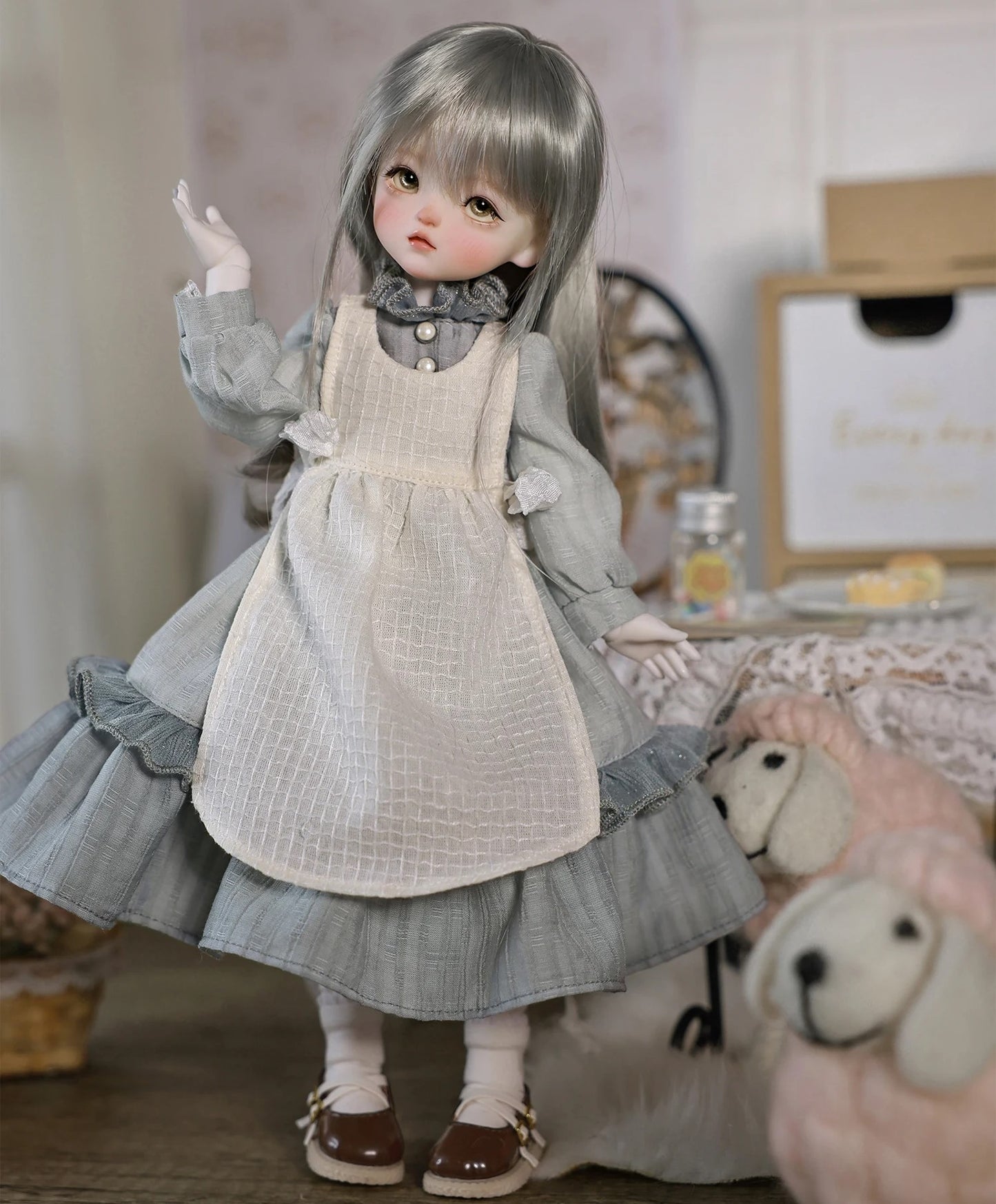 1/6 bjd doll 28cm, Damita, full set - cutebjddolls