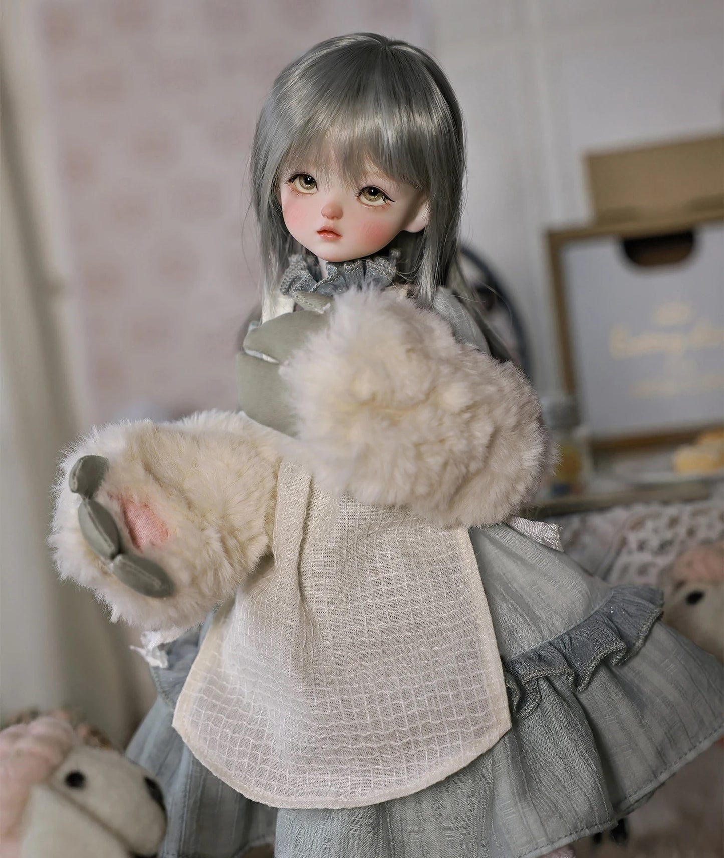1/6 bjd doll 28cm, Damita, full set - cutebjddolls