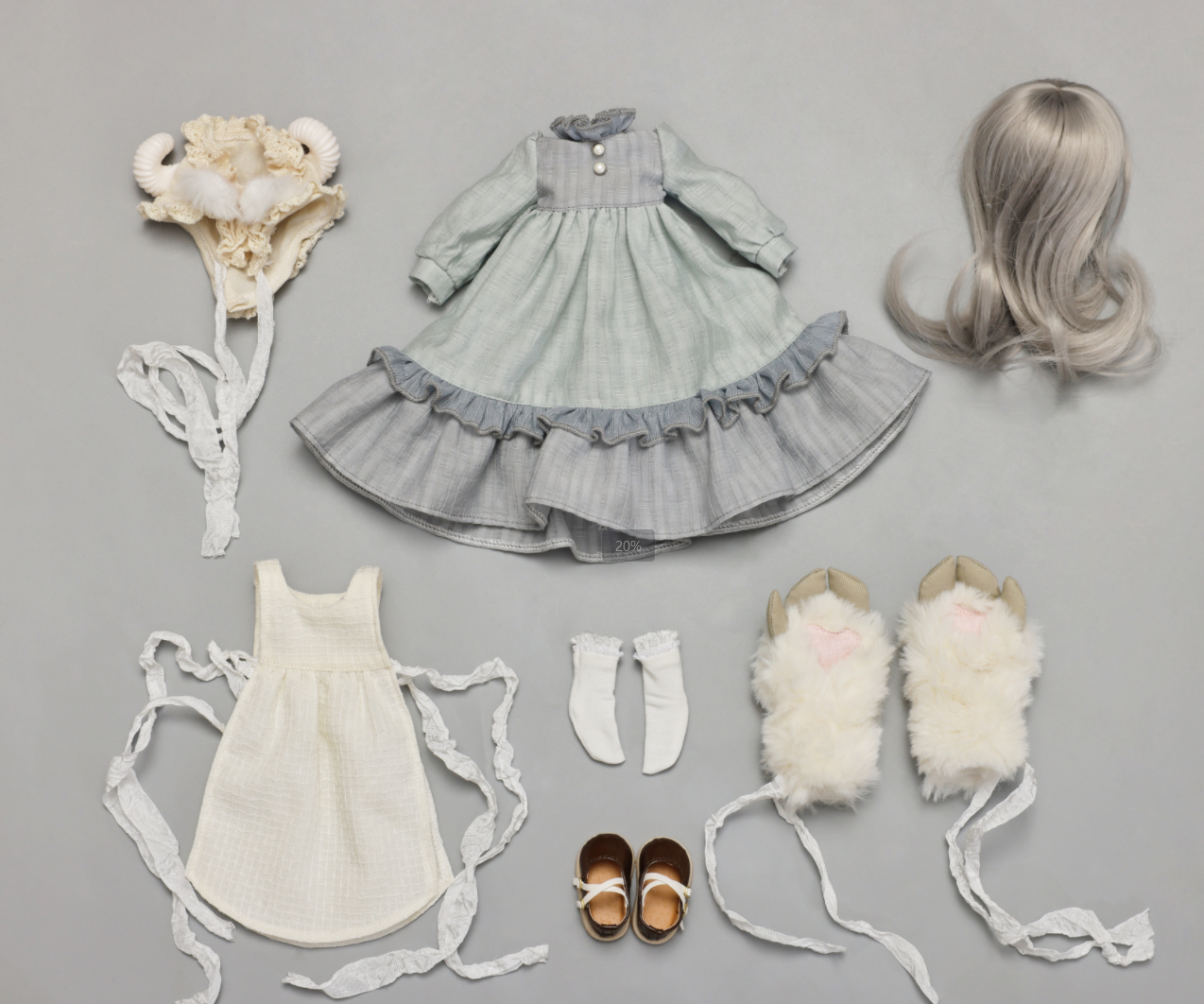 1/6 bjd doll 28cm, Damita, full set - cutebjddolls