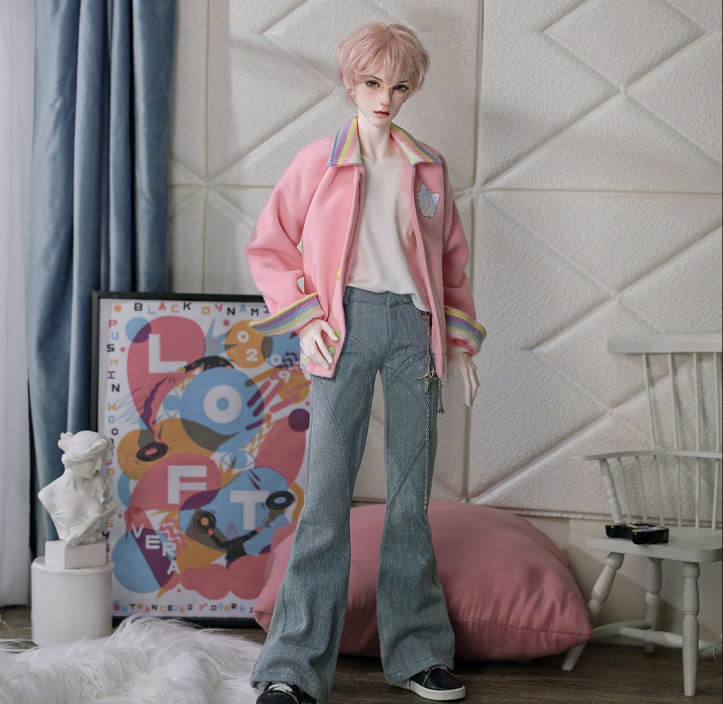 1/3 bjd doll 68cm, Diongsian, full set