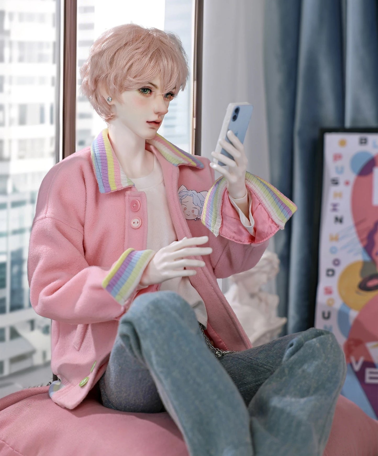 1/3 bjd doll 68cm, Diongsian, full set