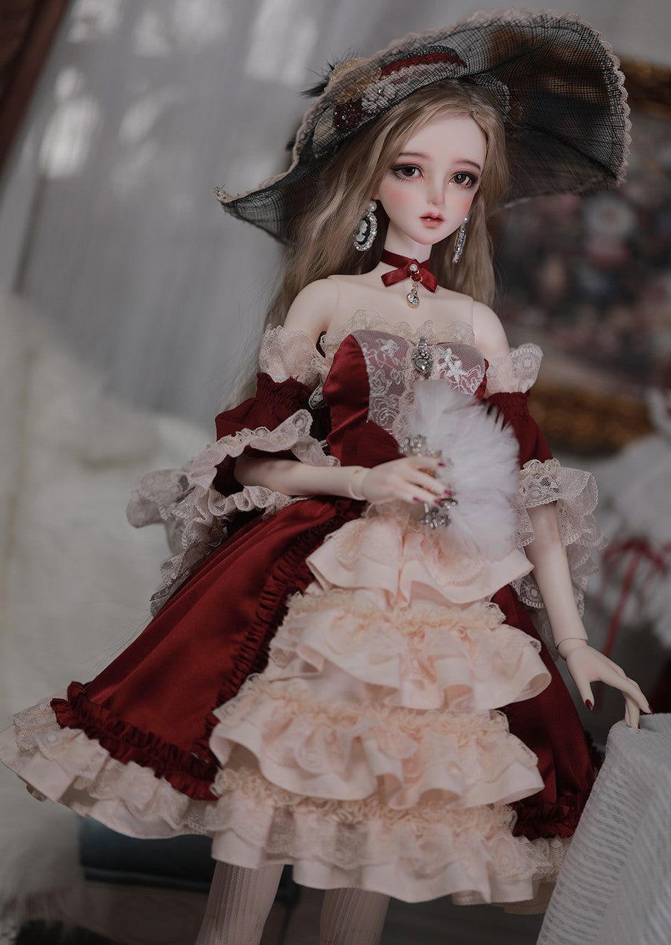 1/3 bjd doll 63.2cm, Camille, full set - cutebjddolls