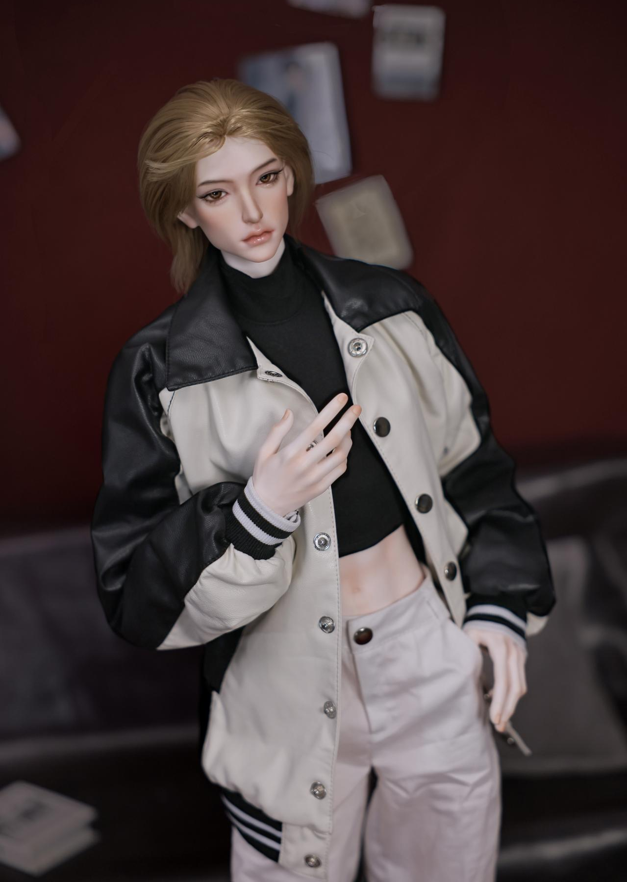 1/3 bjd doll 68cm, Crow, full set - cutebjddolls