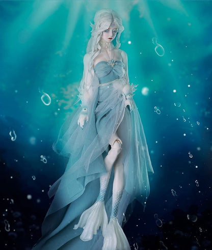 1/3 bjd doll 69cm, Mermaid Hera, full set - cutebjddolls