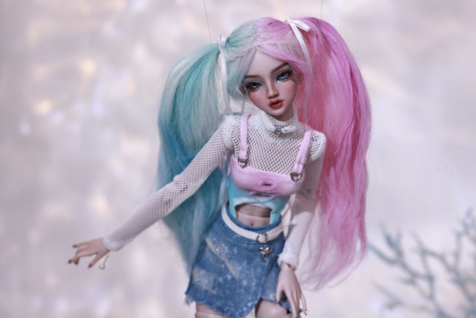 1/4 bjd doll 38.5cm, Una, full set - cutebjddolls