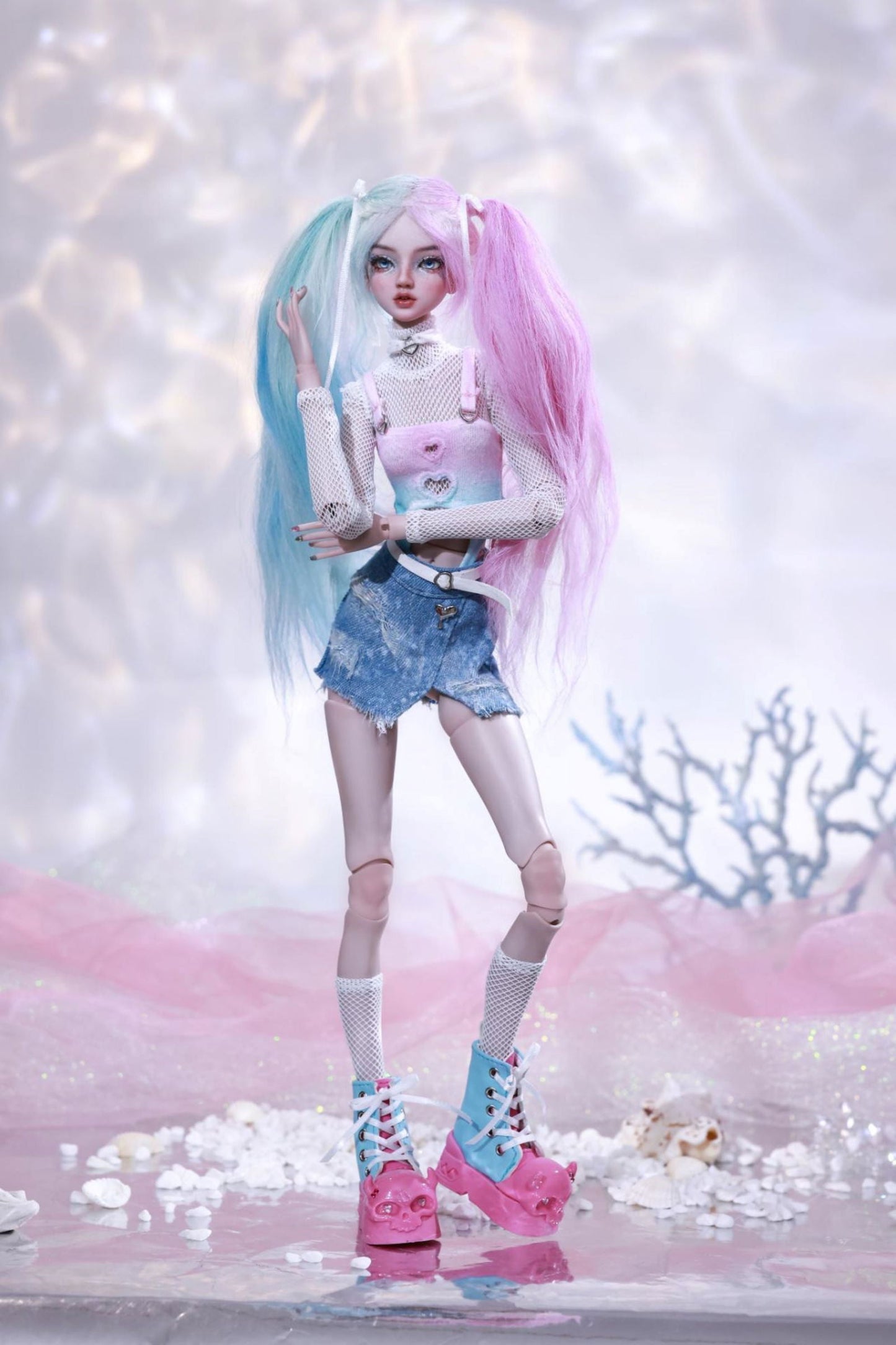 1/4 bjd doll 38.5cm, Una, full set - cutebjddolls