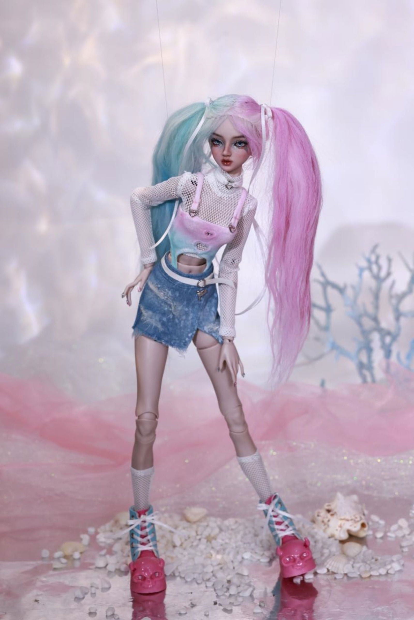 1/4 bjd doll 38.5cm, Una, full set - cutebjddolls