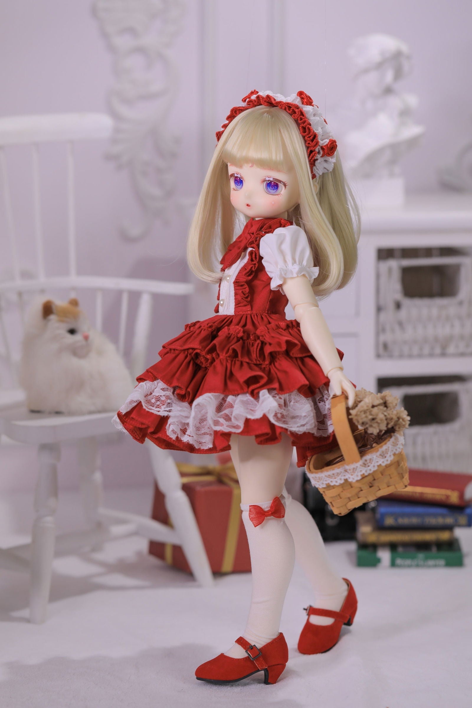 1/4 bjd doll 40.5cm, Yurina, full set - cutebjddolls