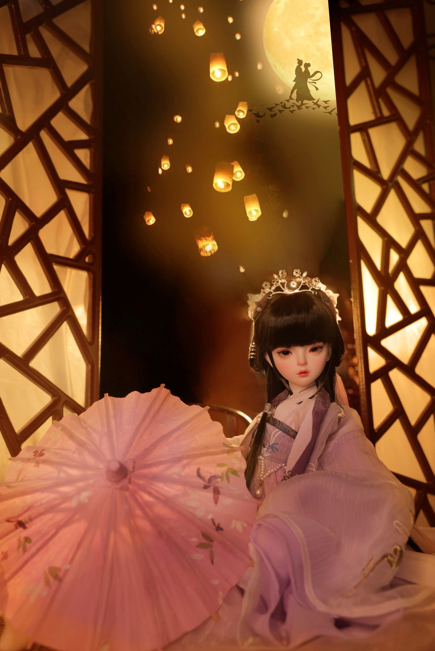 1/4 bjd doll 41.5cm, Lilya, full set - cutebjddolls