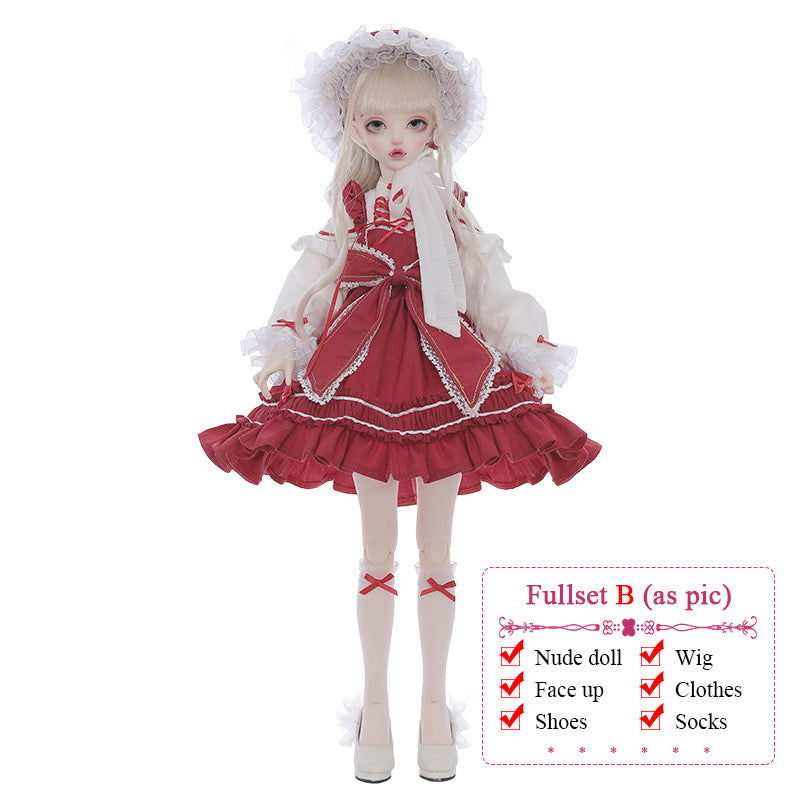 1/4 bjd doll 42.5cm, Nica, full set - cutebjddolls