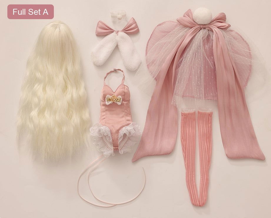 1/4 bjd doll 42cm, Heardind, full set - cutebjddolls