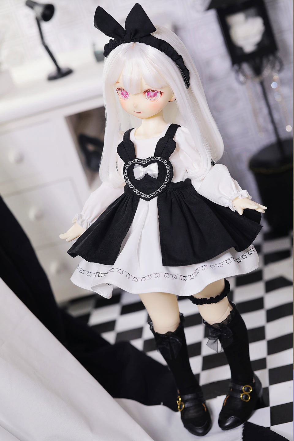 1/4 bjd doll 42cm, Mengmi, full set - cutebjddolls