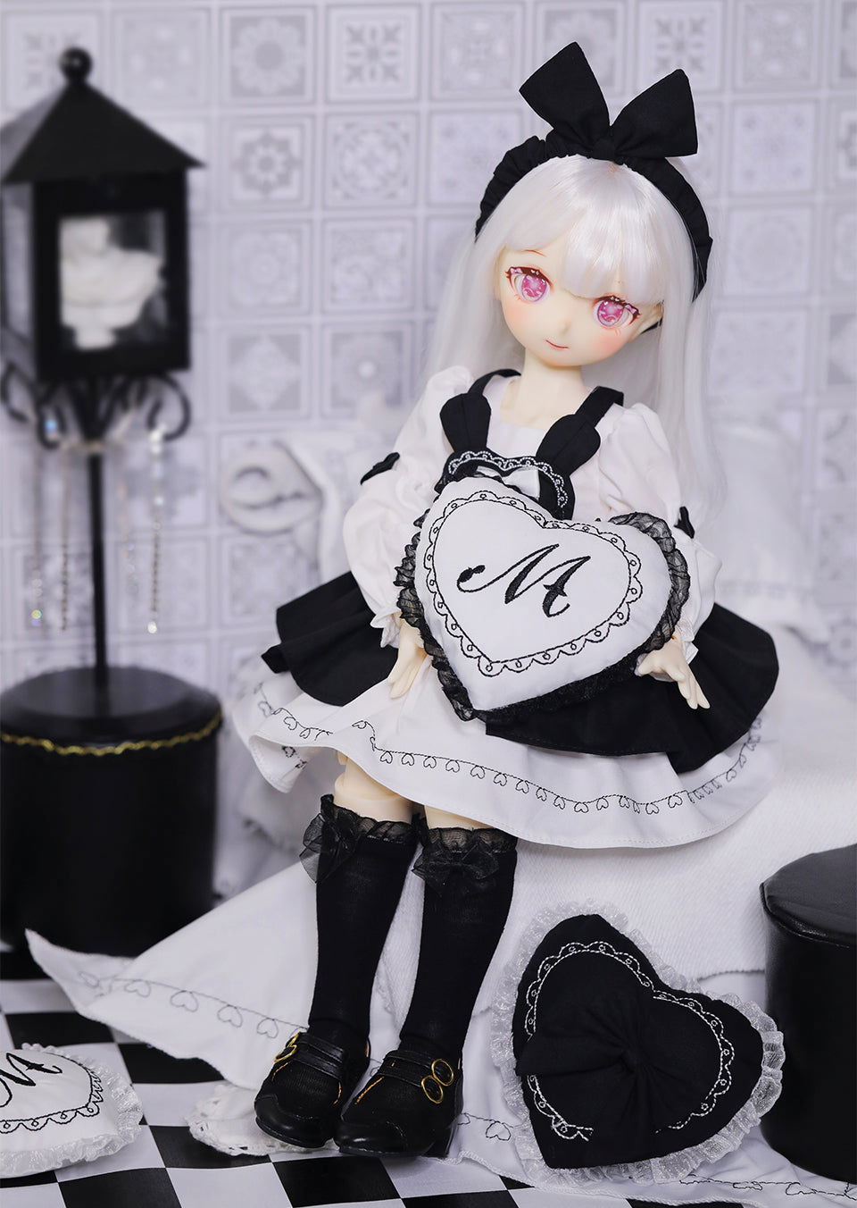 1/4 bjd doll 42cm, Mengmi, full set - cutebjddolls