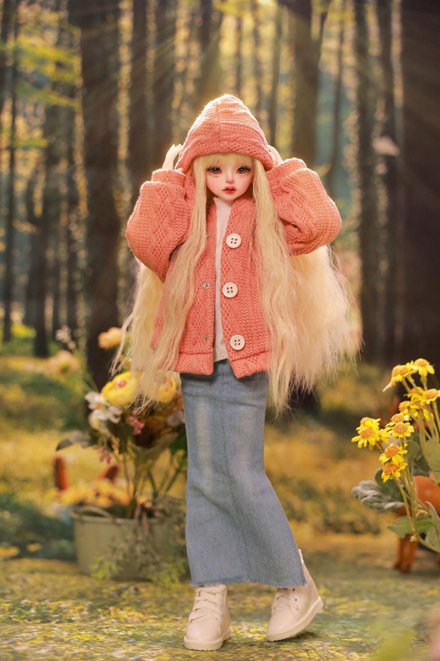 1/4 bjd doll 43.8cm, Jiuhe, full set - cutebjddolls