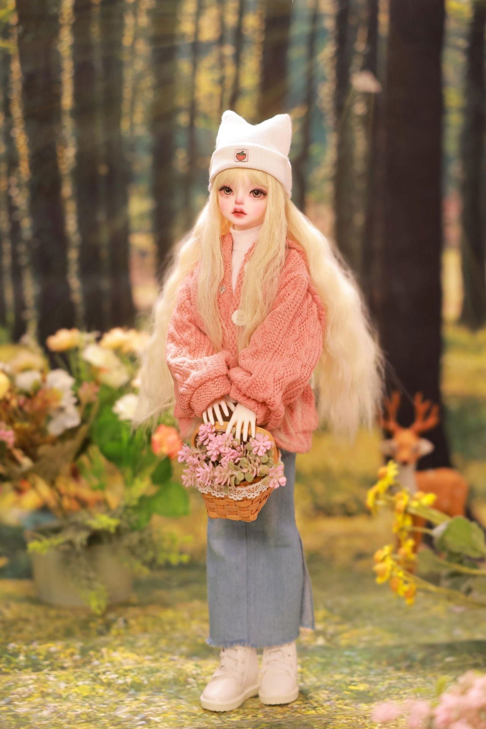 1/4 bjd doll 43.8cm, Jiuhe, full set - cutebjddolls