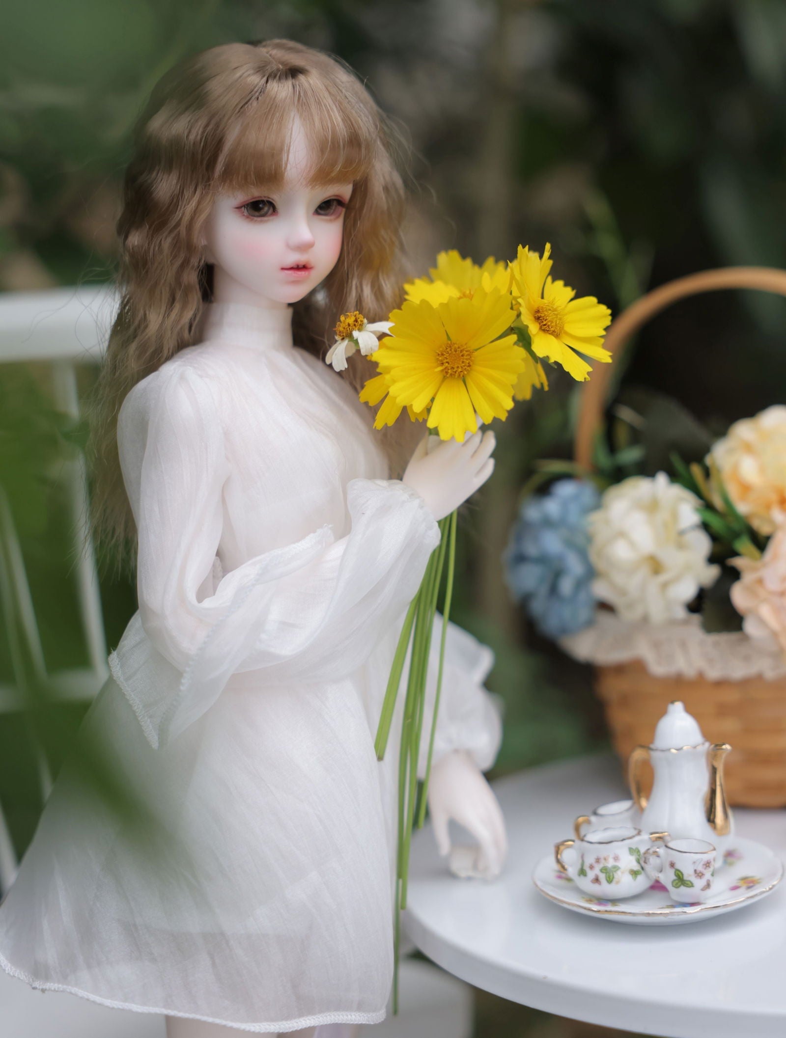 1/4 bjd doll 44cm, Bariy, full set - cutebjddolls