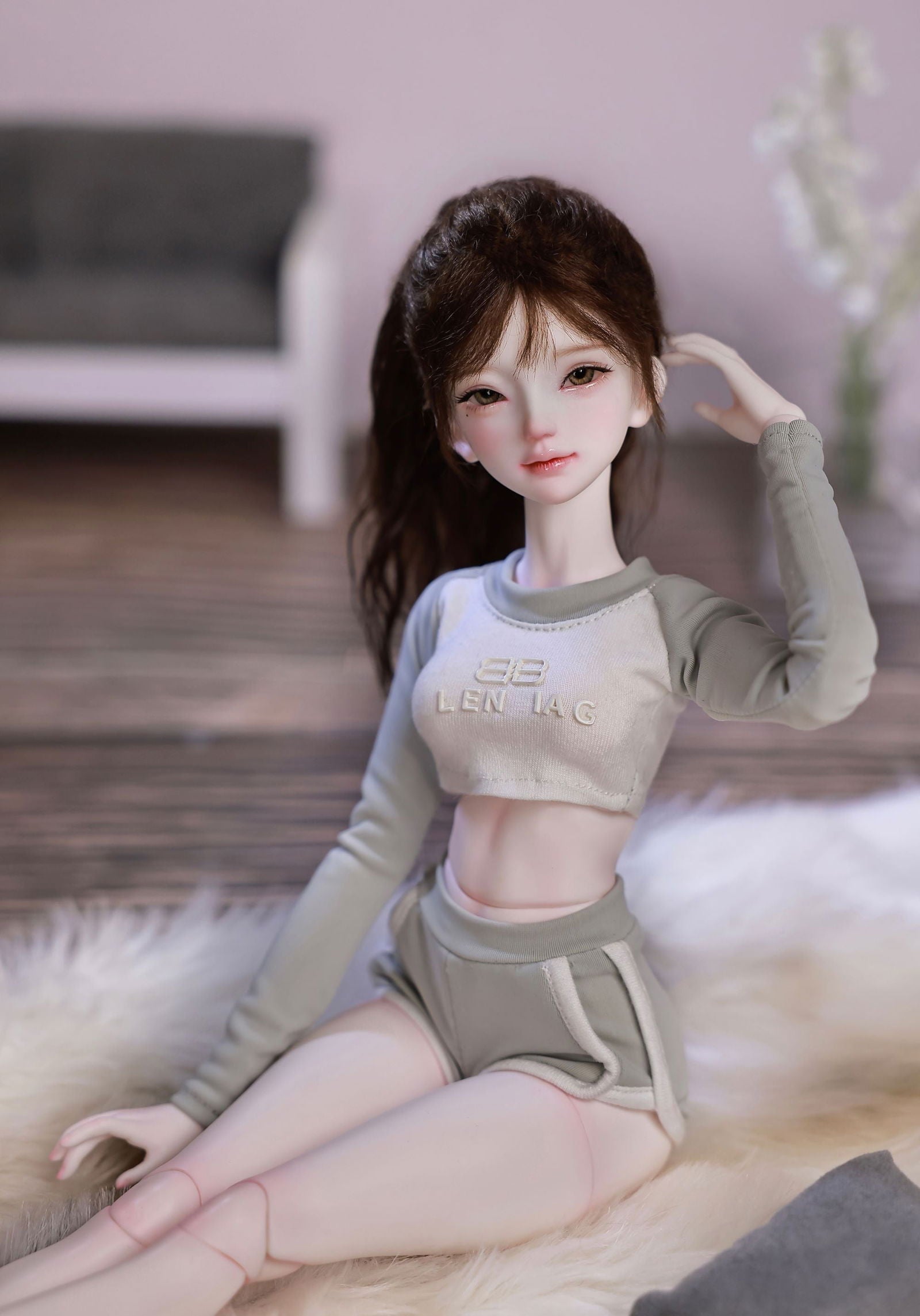 1/4 bjd doll 44cm, Hana, full set - cutebjddolls