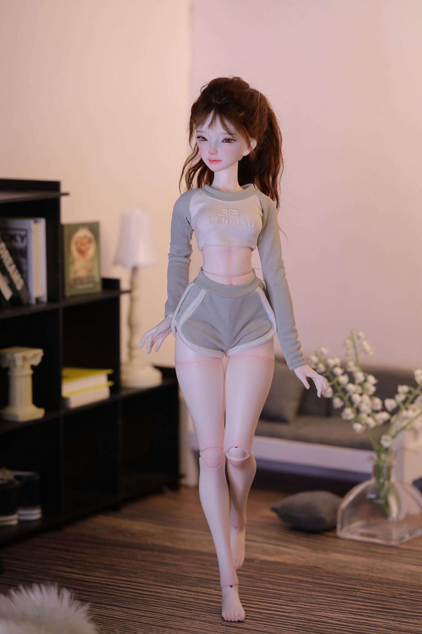 1/4 bjd doll 44cm, Hana, full set - cutebjddolls