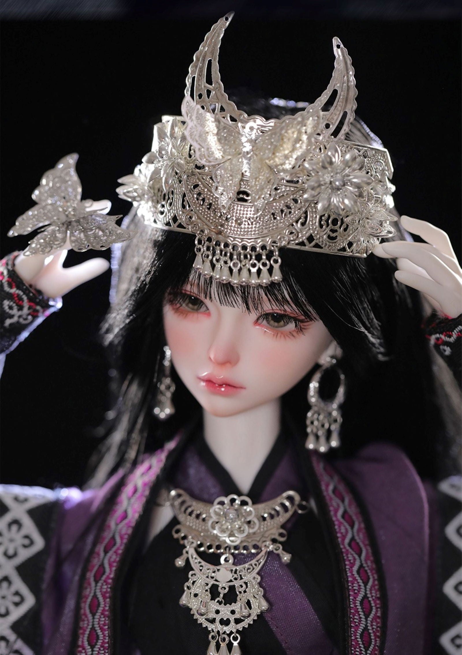 1/4 bjd doll 44cm, Miaojiang, full set - cutebjddolls