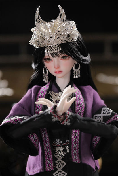 1/4 bjd doll 44cm, Miaojiang, full set - cutebjddolls