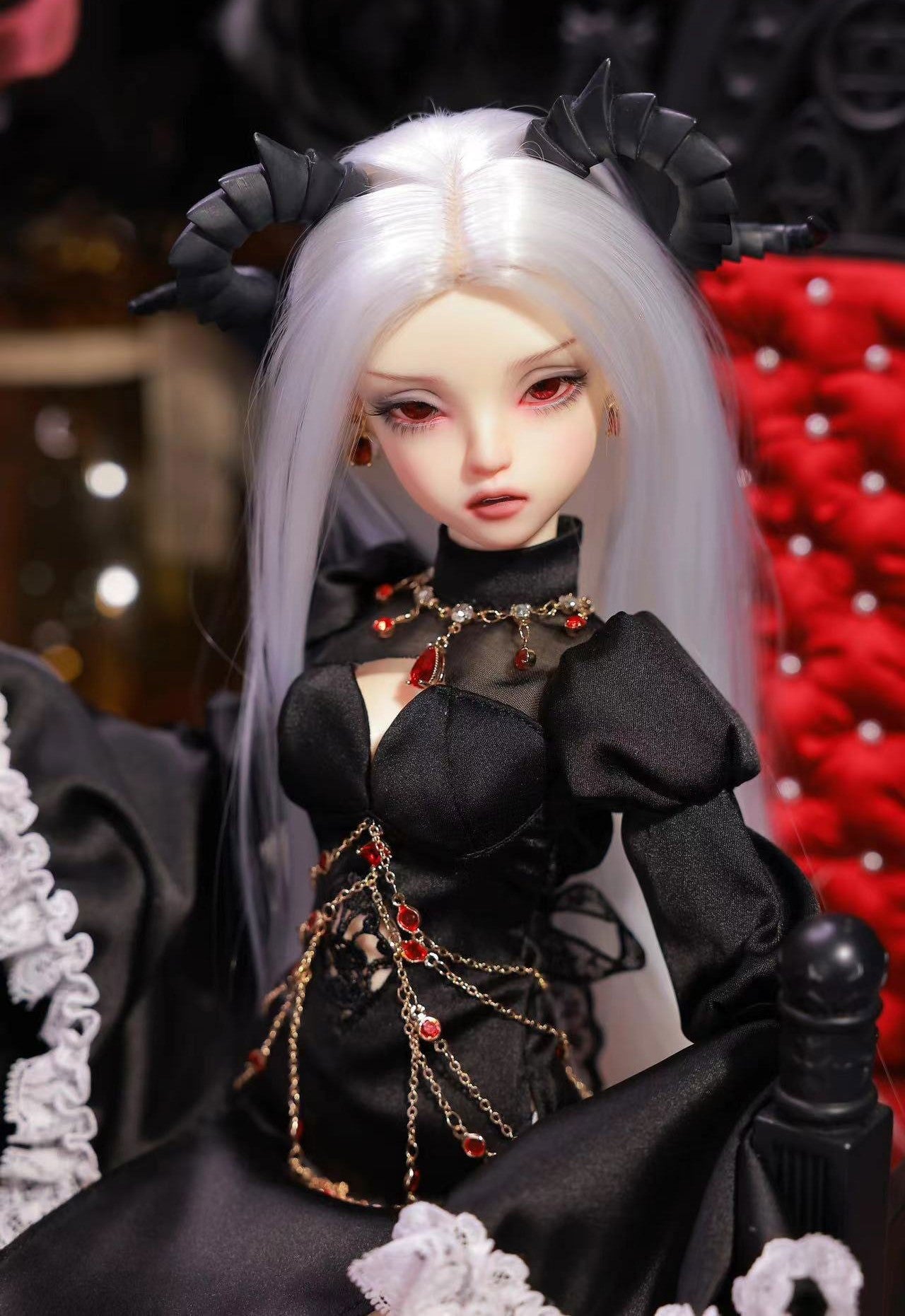 1/4 bjd doll 44cm, Nisha, full set - cutebjddolls