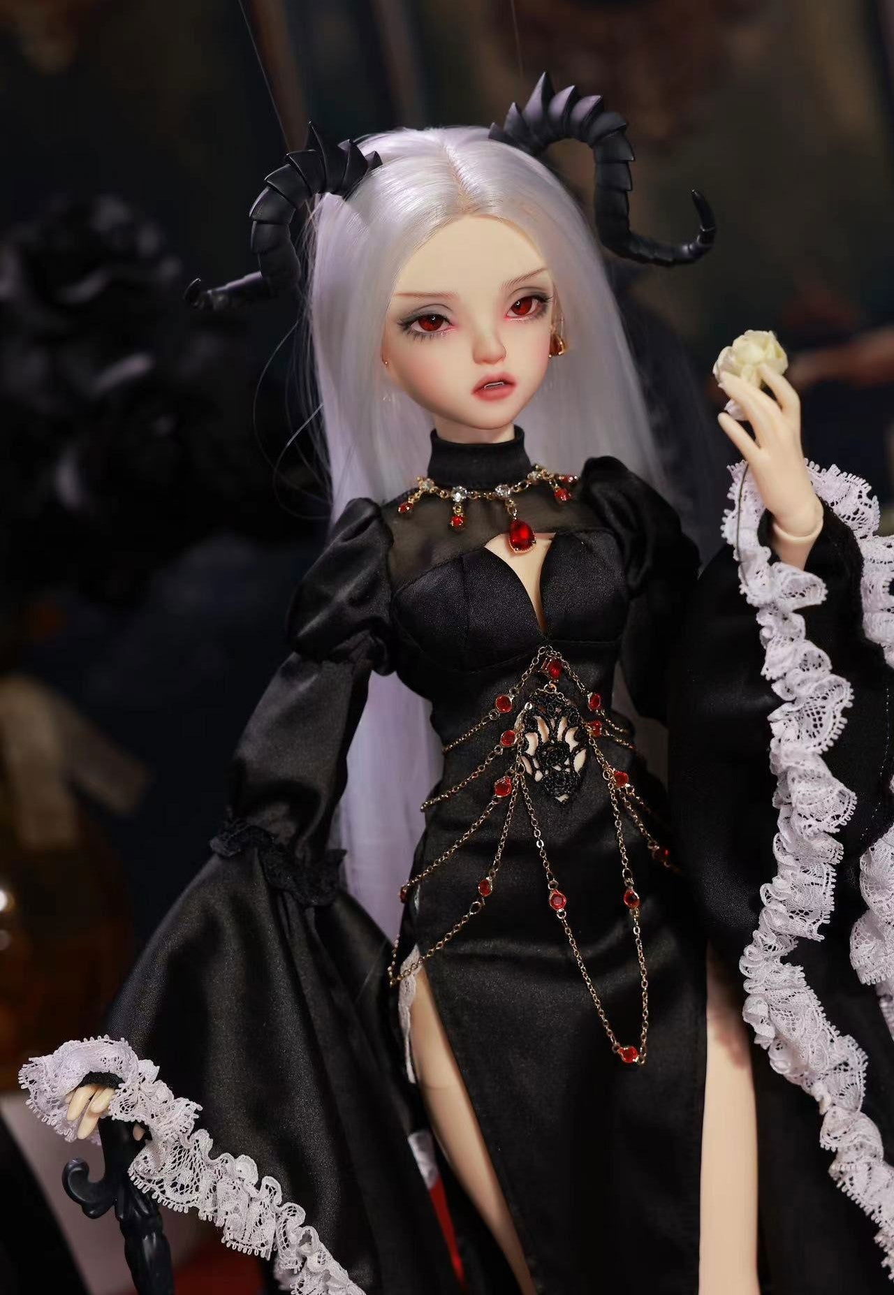 1/4 bjd doll 44cm, Nisha, full set - cutebjddolls