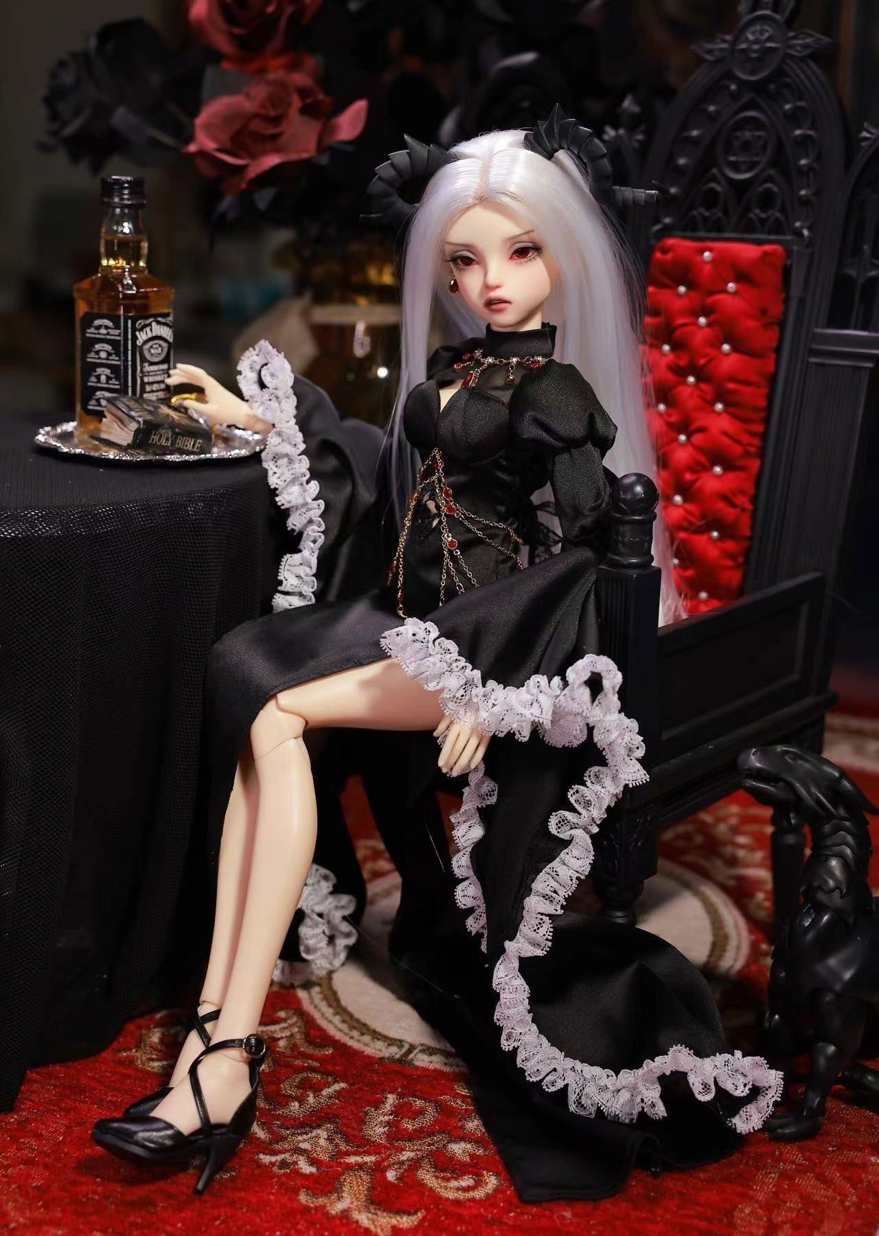 1/4 bjd doll 44cm, Nisha, full set - cutebjddolls