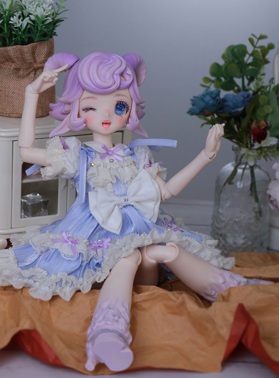 1/4 bjd doll 45cm, Juli, full set - cutebjddolls