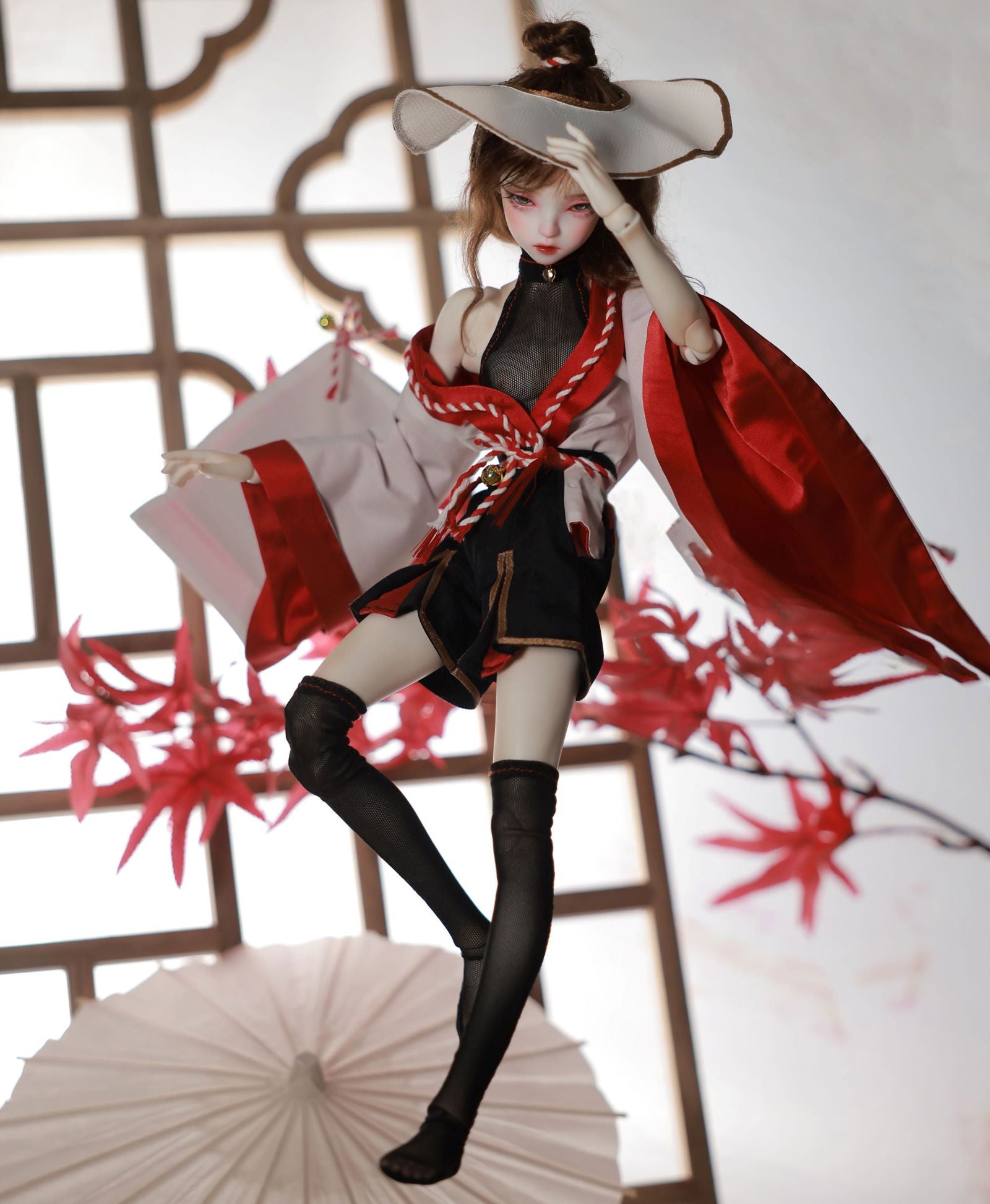 1/4 bjd doll 45cm, Xuexiao, full set - cutebjddolls