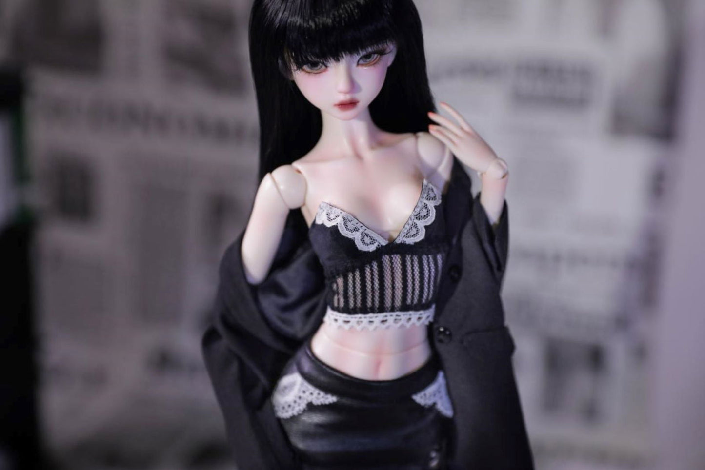 1/4 bjd doll 46cm, Faina, full set - cutebjddolls