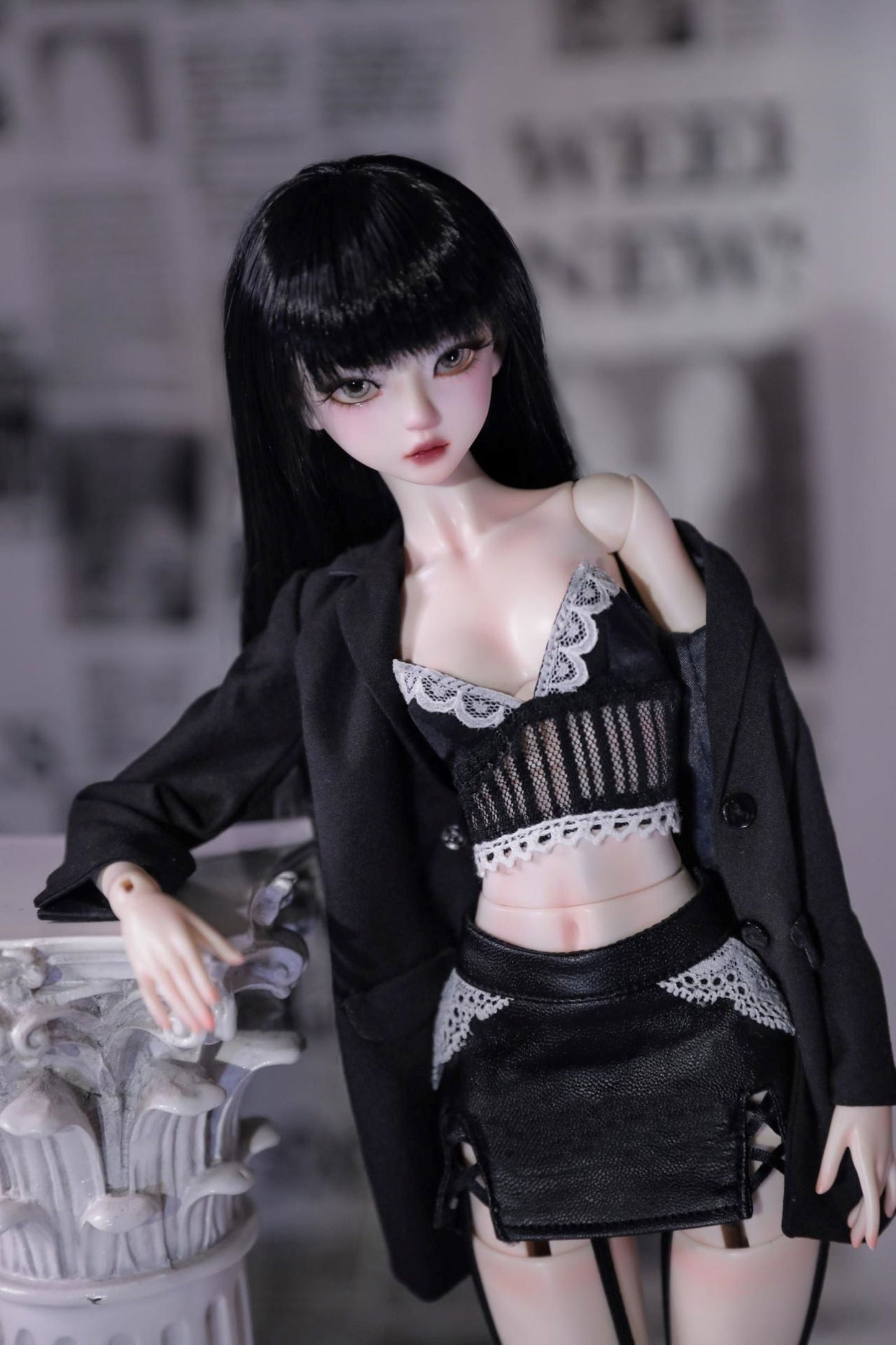 1/4 bjd doll 46cm, Faina, full set - cutebjddolls