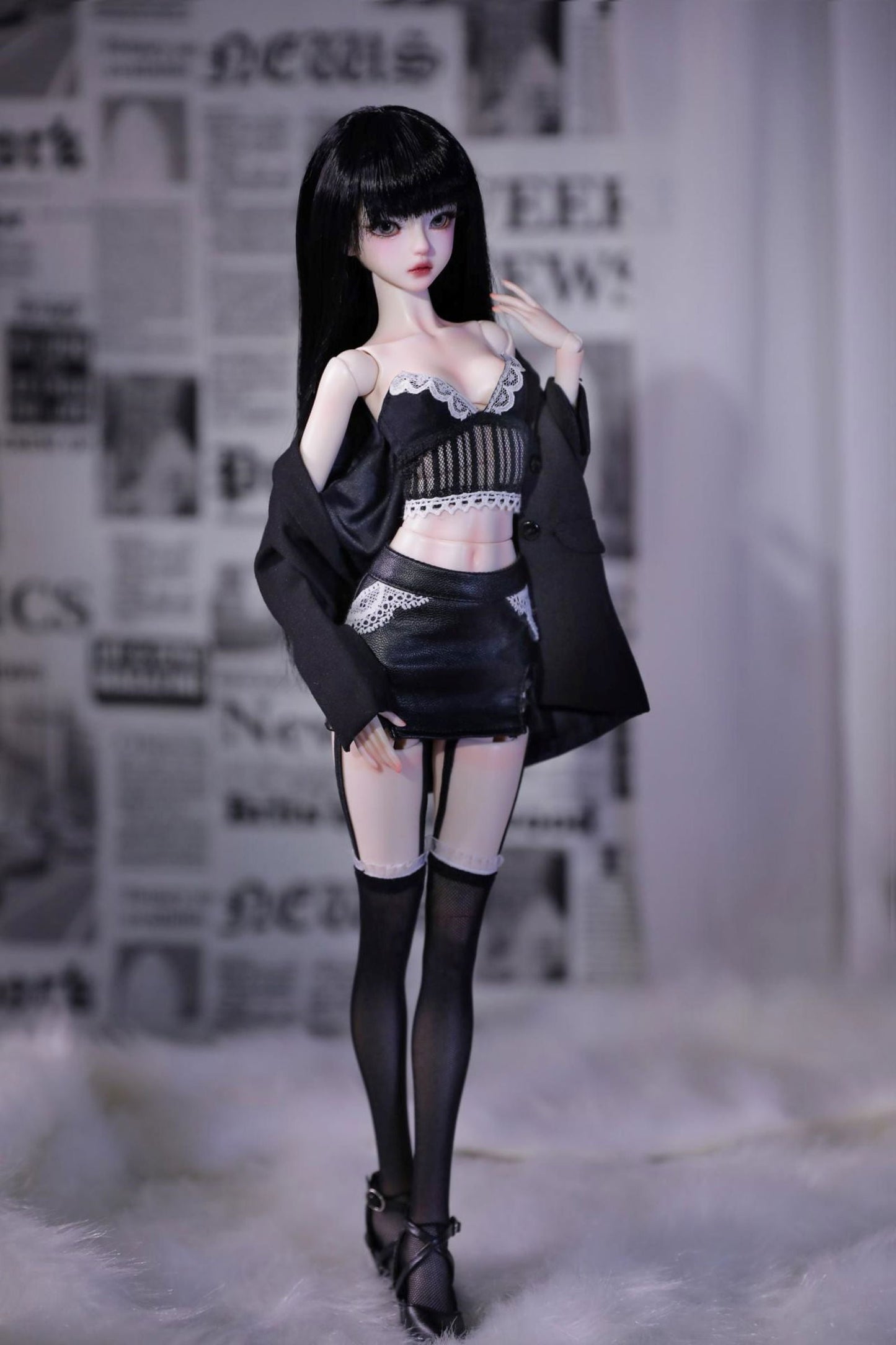 1/4 bjd doll 46cm, Faina, full set - cutebjddolls