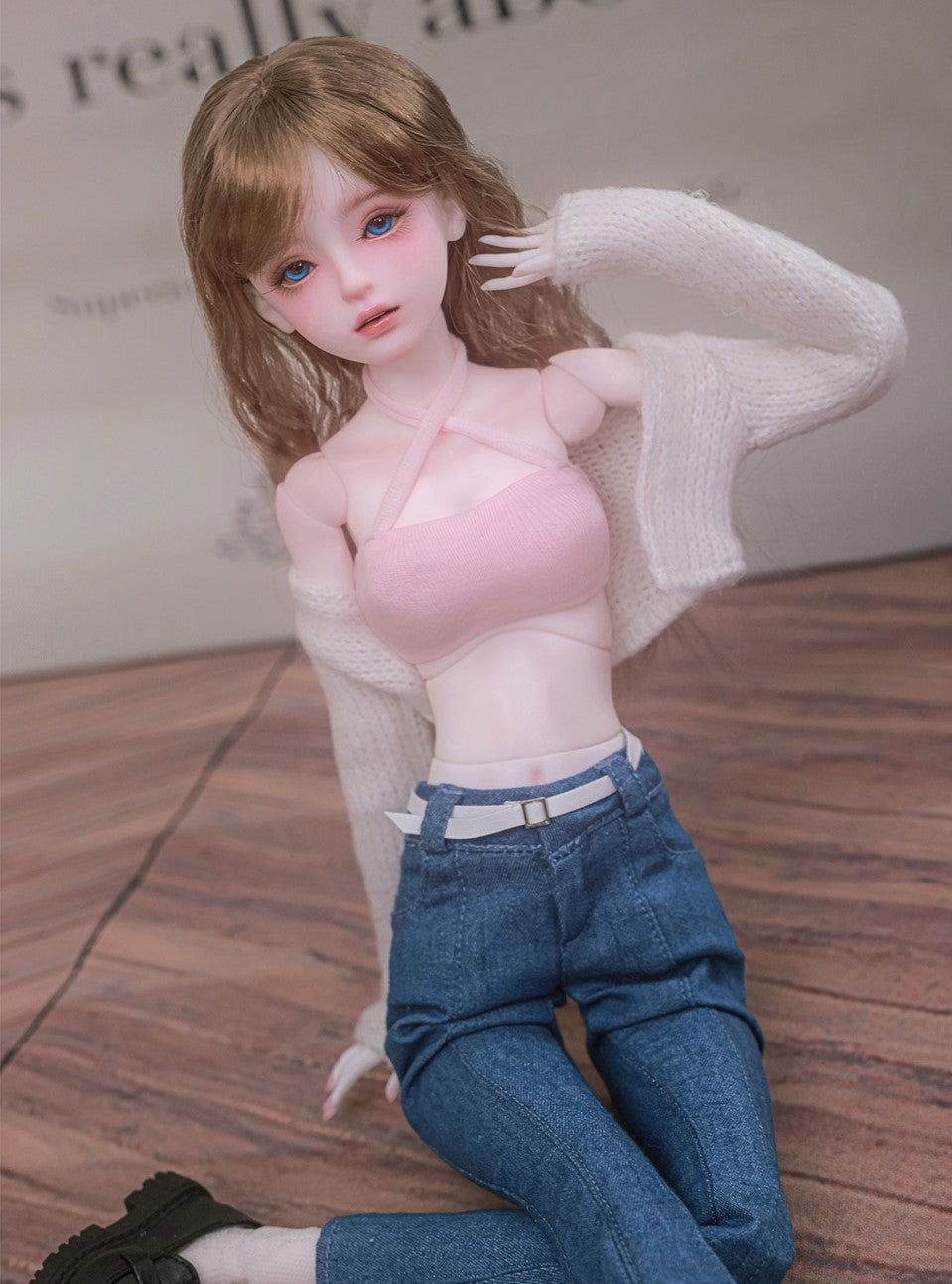 1/4 bjd doll 46cm, Luna, full set - cutebjddolls