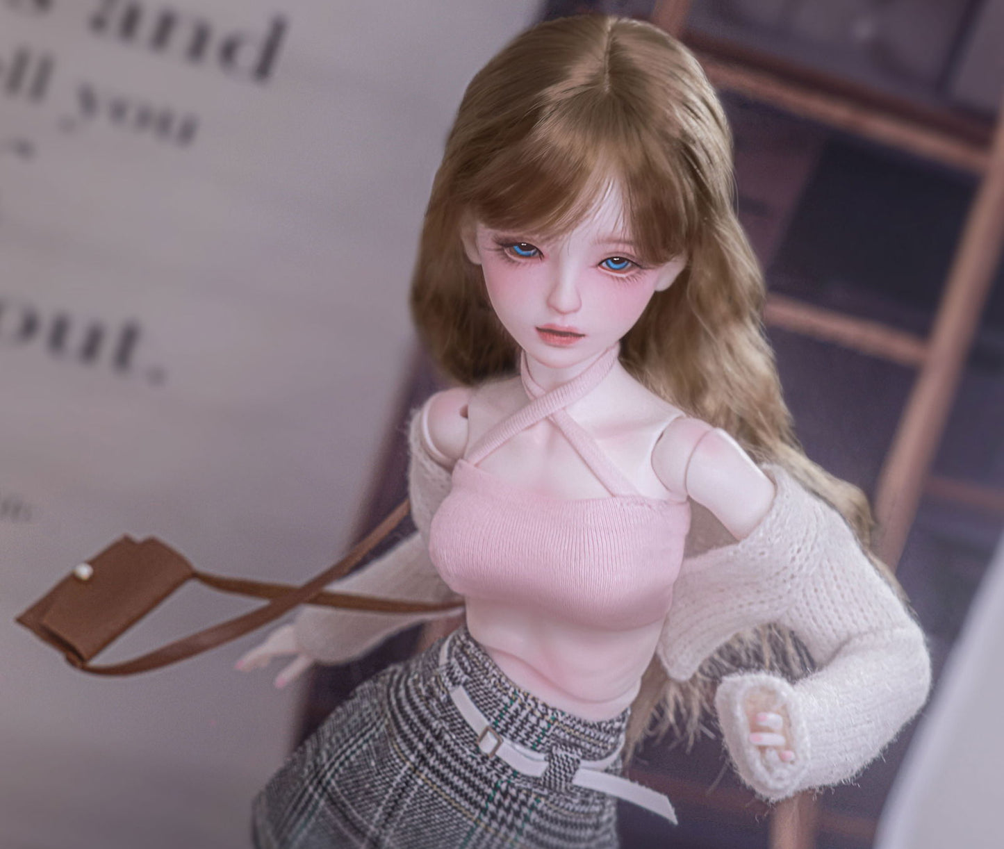 1/4 bjd doll 46cm, Luna, full set - cutebjddolls