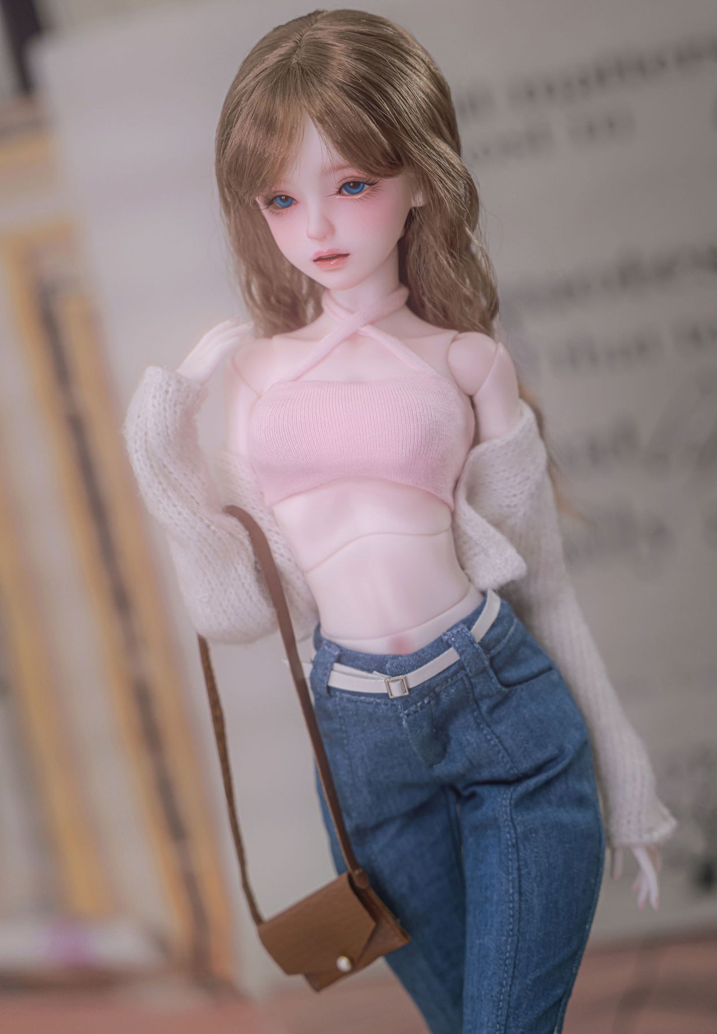 1/4 bjd doll 46cm, Luna, full set - cutebjddolls