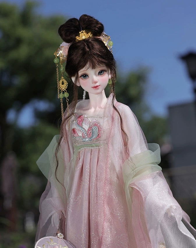 1/4 bjd doll 46cm, Rapunzel, full set - cutebjddolls