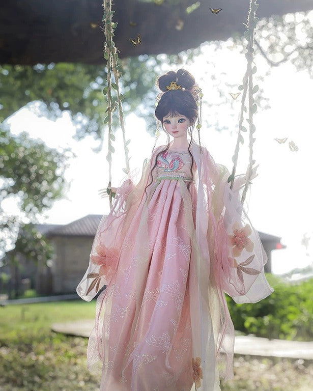 1/4 bjd doll 46cm, Rapunzel, full set - cutebjddolls