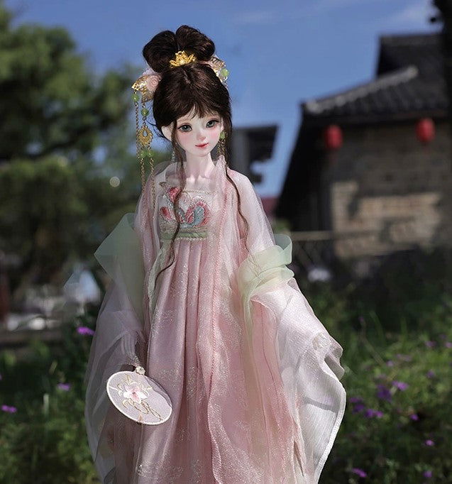 1/4 bjd doll 46cm, Rapunzel, full set - cutebjddolls