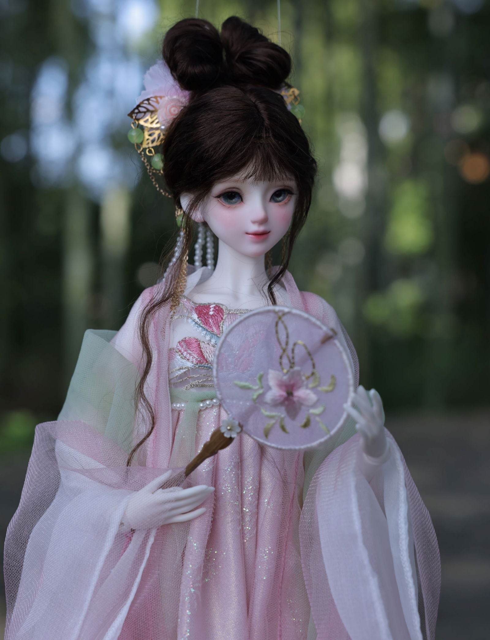 1/4 bjd doll 46cm, Rapunzel, full set - cutebjddolls